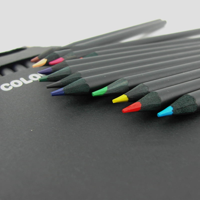 12 Pcs High Quality Pencil Colors - Image 6