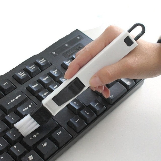 Multipurpose Keyboard Cleaning Brush Cleaner 2 In 1 Stationery Tool - Image 7