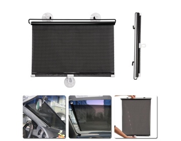 Universal Retractable Car Windshield Sun Shade Curtain