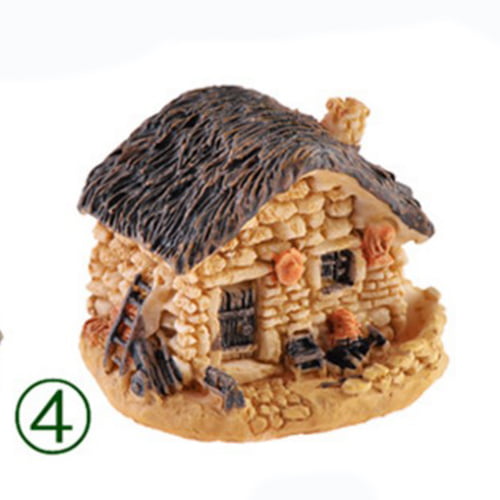 Mini Resin Cottages Miniature Village Houses Landscaping - Image 11