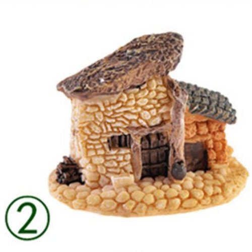 Mini Resin Cottages Miniature Village Houses Landscaping - Image 13