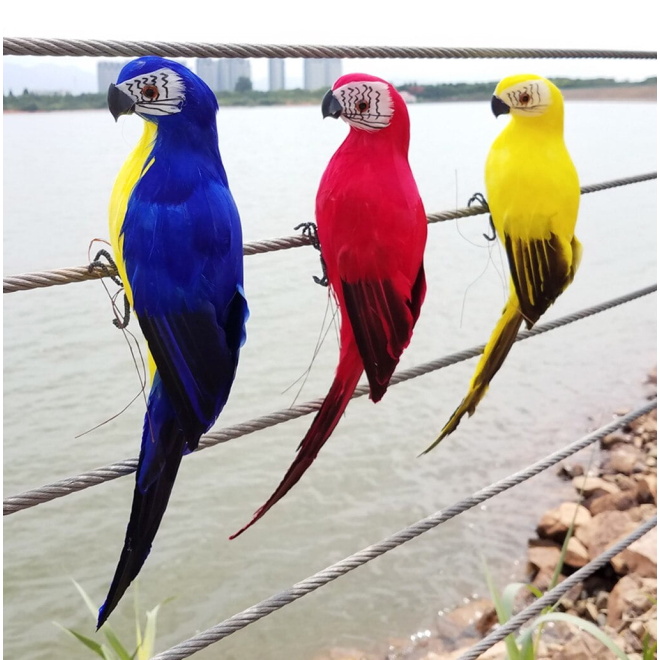 Colorful Home Garden Birds Decoration - Image 2